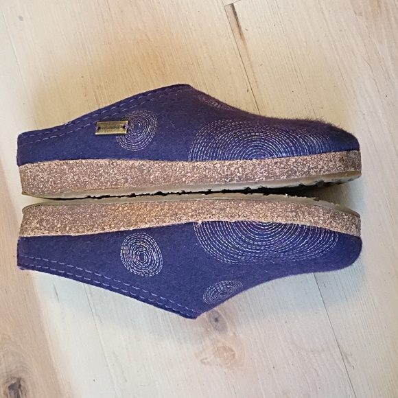 Haflinger Women's Purple Slippers - Picture 4 of 8